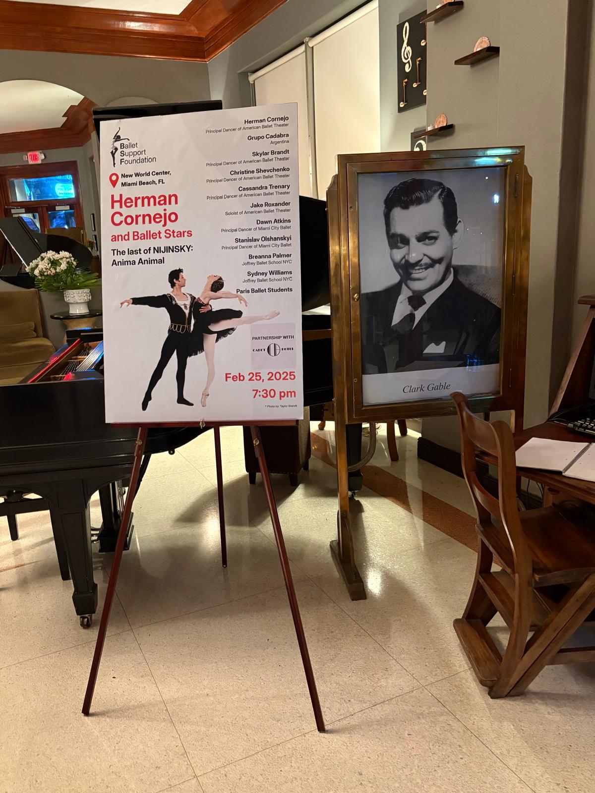 5.⁠ ⁠Herman Cornejo and Ballet Stars. New World Center, Miami, Florida, (February 2025)